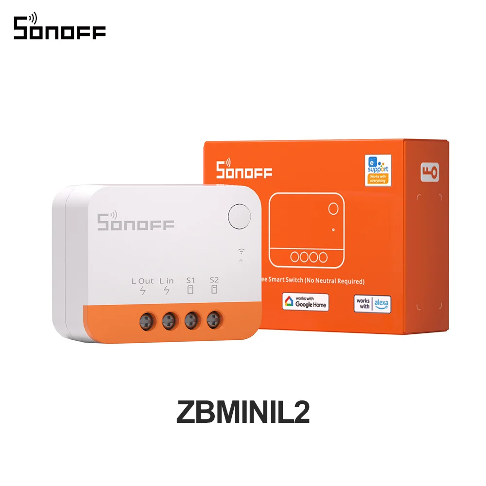 

SONOFF ZBMINIL2 ZigBee коммутатор