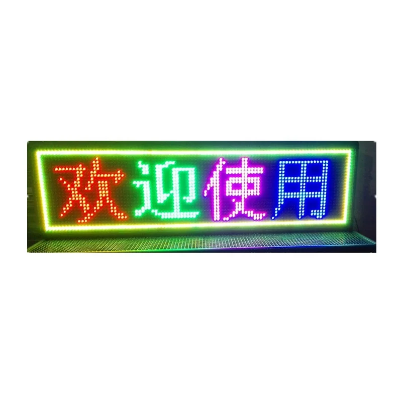 

Factory direct led signs indoor advertising programmable led sign lights