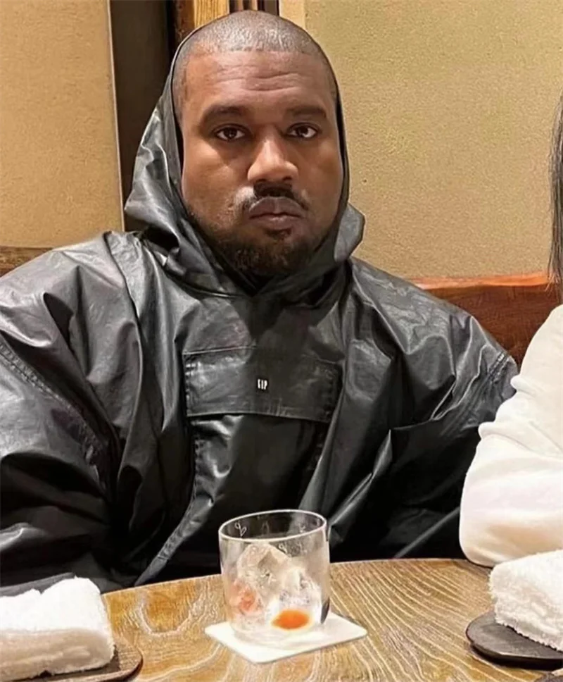 Мужская и Женская куртка Kanye YE уличная ветрозащитная с капюшоном 1:1 супер