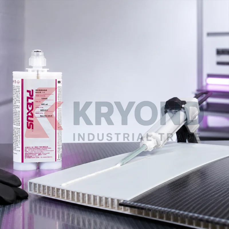 Фото Композитный двухкомпонентный метакрилатный клей PLEXUS MA300 MA310 MA530 MA560 MA830 AO420 для структурного соединения металла и пластика, 380 мл, 400 мл №4