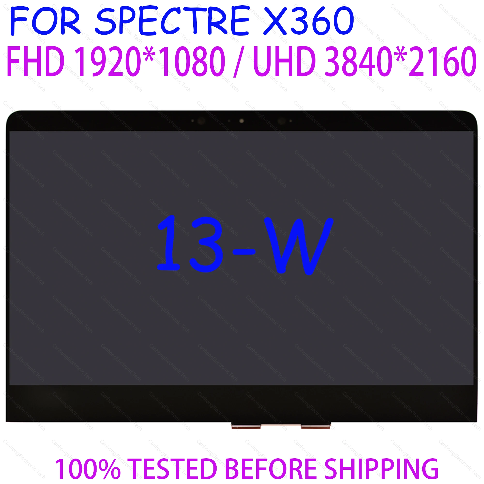 ЖК-дисплей FHD UHD для HP Spectre X360 13-W 13-w033ng 13-w001tu 13 3 дюйма сенсорный экран дигитайзер