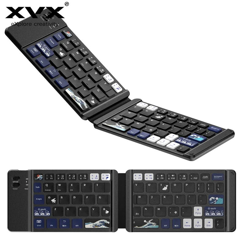 Привод клавиш клавиатуры Bluetooth для ноутбука XVX Ультратонкий и легкий дизайн