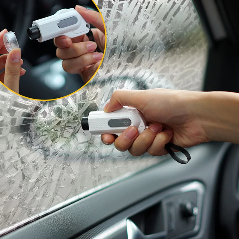 

Multifunctional Car Safety Hammer Life Saving Escape Rescue Tool Car Hanging Accessories Ornaments Emergency Rescue Hammer Tool