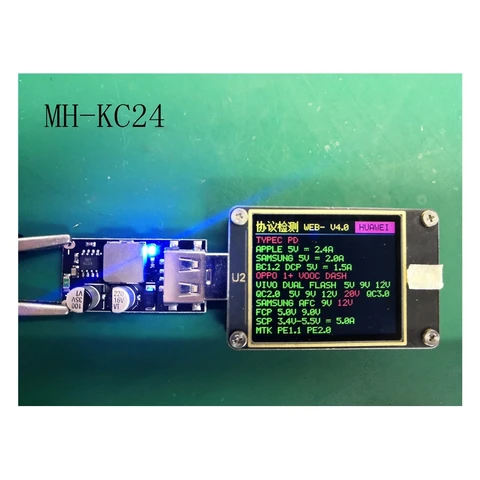 TZT MH-KC24 USB QC3.0 QC2.0 понижающий преобразователь 6-32В 5В
