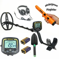 professional metal detector tx 850 for adults adjustable ground balance disc all metal modes upgraded dsp chip