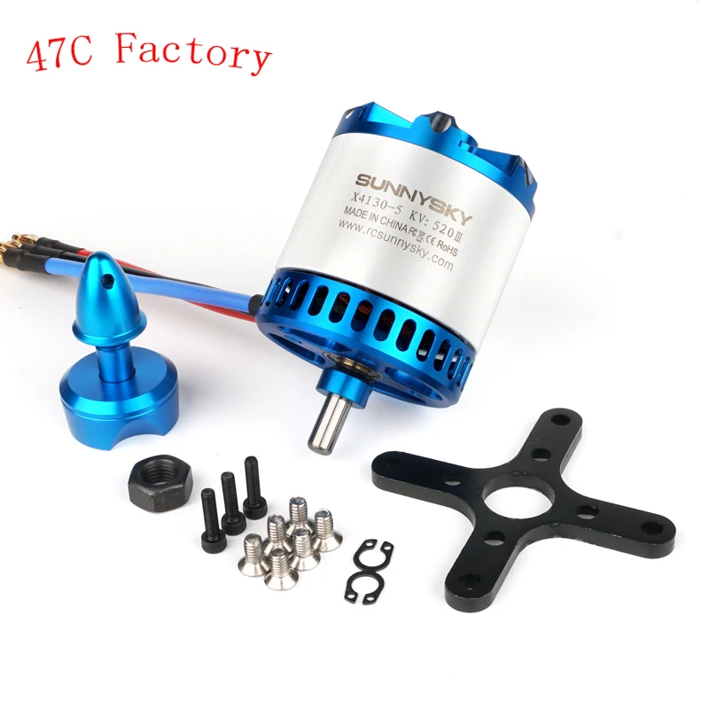 

SunnySky X4130 III High Effectiveness Brushless Motor 520KV 380KV For 70-90E FPV Quadcopter RC Drones