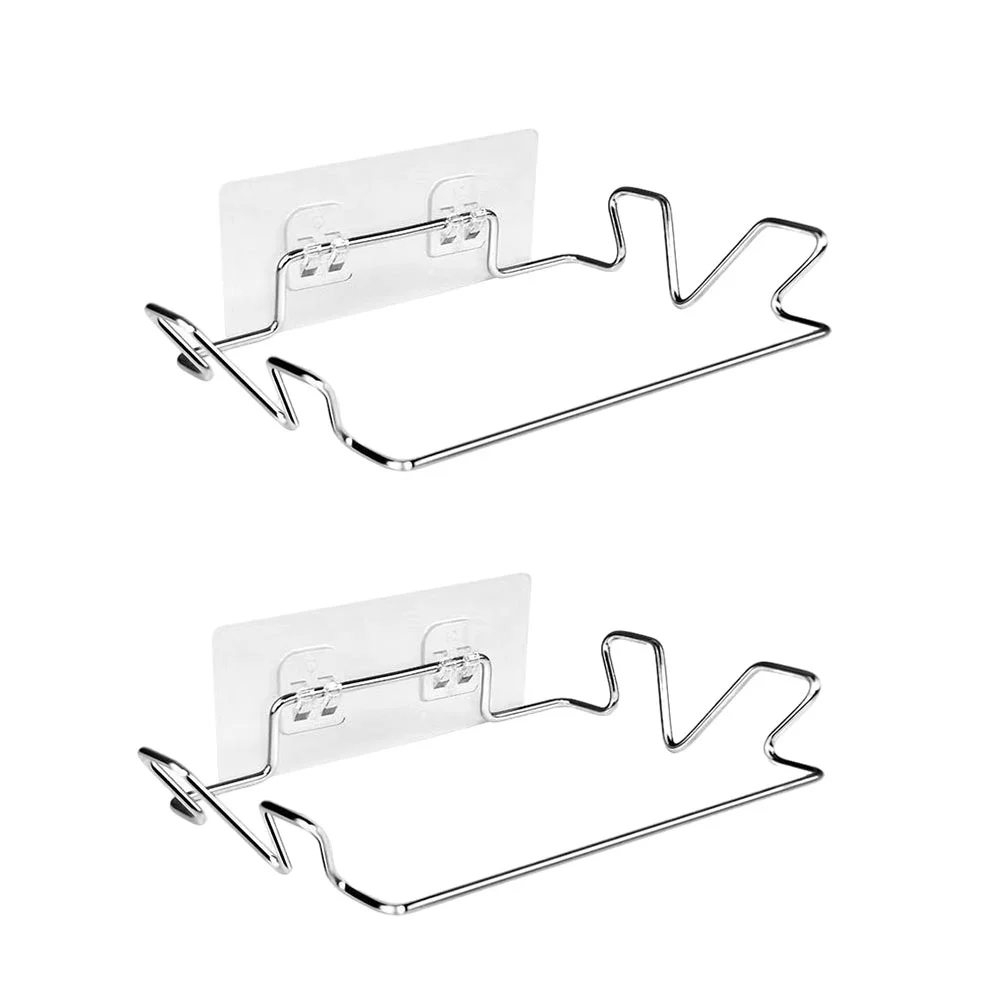 

Holder Garbage Trash Rack Hanging Door Hanger Cabinet Kitchen Cupboard Storage Hook Towel Walldoors Organizer Grocerysteel