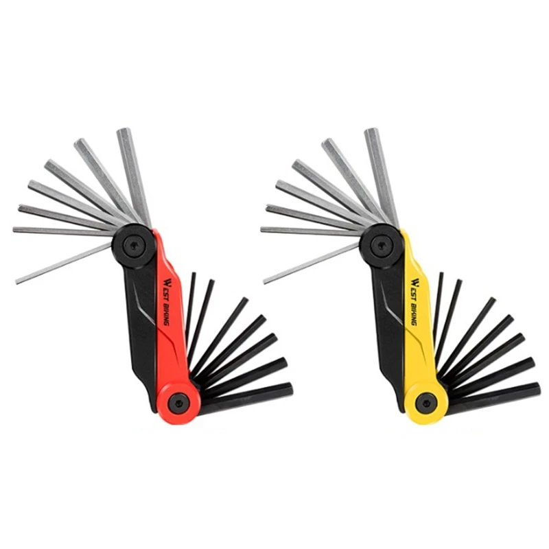 

Набор многофункциональных инструментов для ремонта велосипеда, 16 в 1, многофункциональные рычаги для велосипедных шин