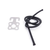 scuba diving ss plate hook with bungee for backmount sidemount bcd and dry suit