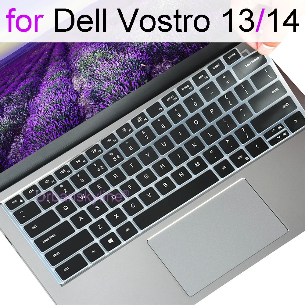 

for Dell Vostro 14 13 Keyboard Cover 3000 5000 7000 Series 5310 5320 5410 5415 5490 5402 Protector Skin Film Case Silicone 2021