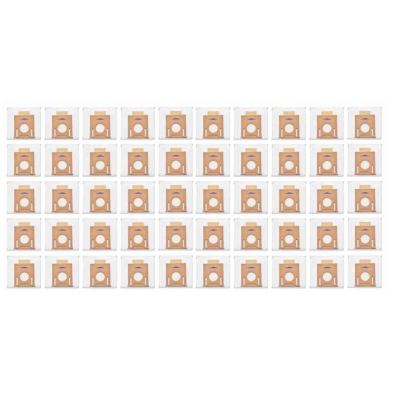 

50PCS Replacement For ECOVACS DEEBOT OZMO T8 T8 AIVI T9 Aivi Pro Robot Vacuum Cleaner Parts Dust Bag Accessories