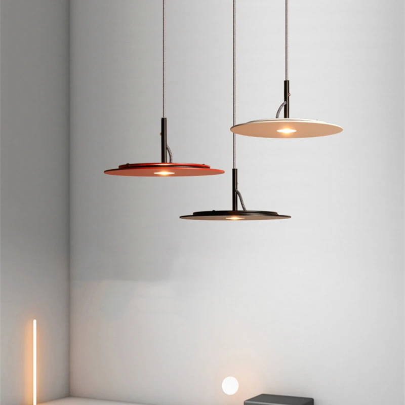 

Modern Led Pendant Lights Designer Minimalist Iron Hanglamp For Living Room Study Bar Decor Lamp Nordic Home Kitchen Fixtures