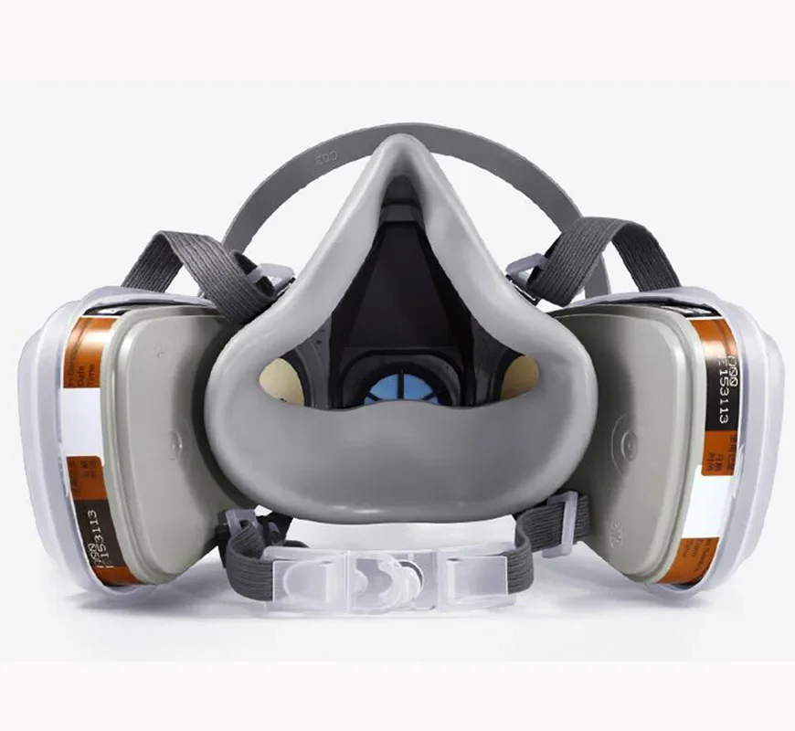 Маска 3 м 6200 или полумаска 9 в 1 противогаз респиратор с фильтром 6001/2091 подходит для