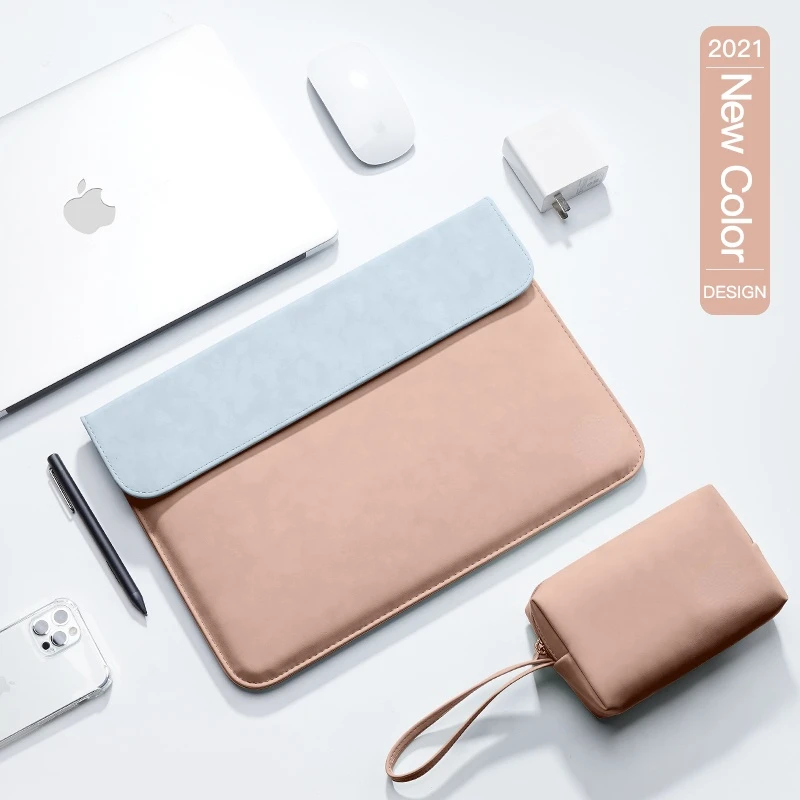 

Laptop Sleeve For Macbook Air 13 Case M1 Pro Retina 13.3 11 14 16 15 XiaoMi 15.6 Notebook Cover Huawei Matebook Shell laptop bag