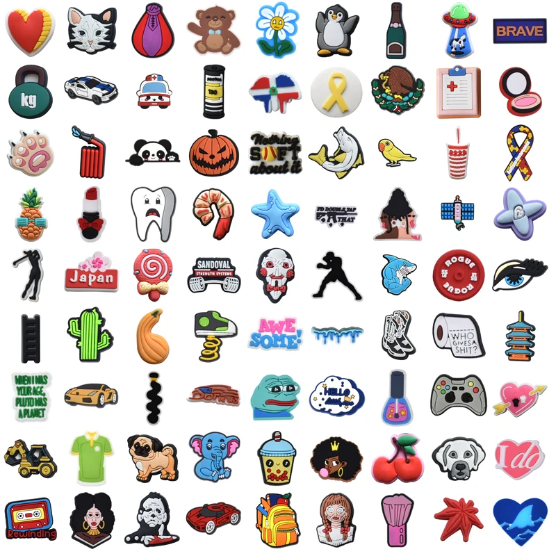 

Аксессуары для обуви, дизайнерские булавки, рождественские подарки, летние женские наборы, украшения для крокса, очаровательные джинсы, подвески для обуви для кроксов, подвески для детей