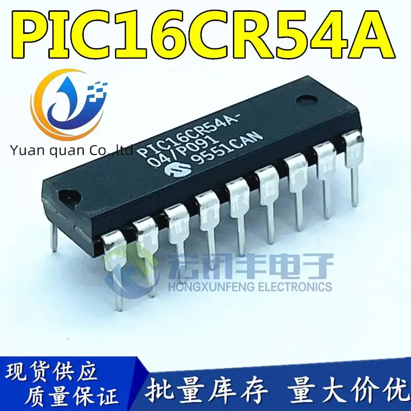 

10pcs original new PIC16CR54A-04/P091 PIC16CR54A-04 DIP18