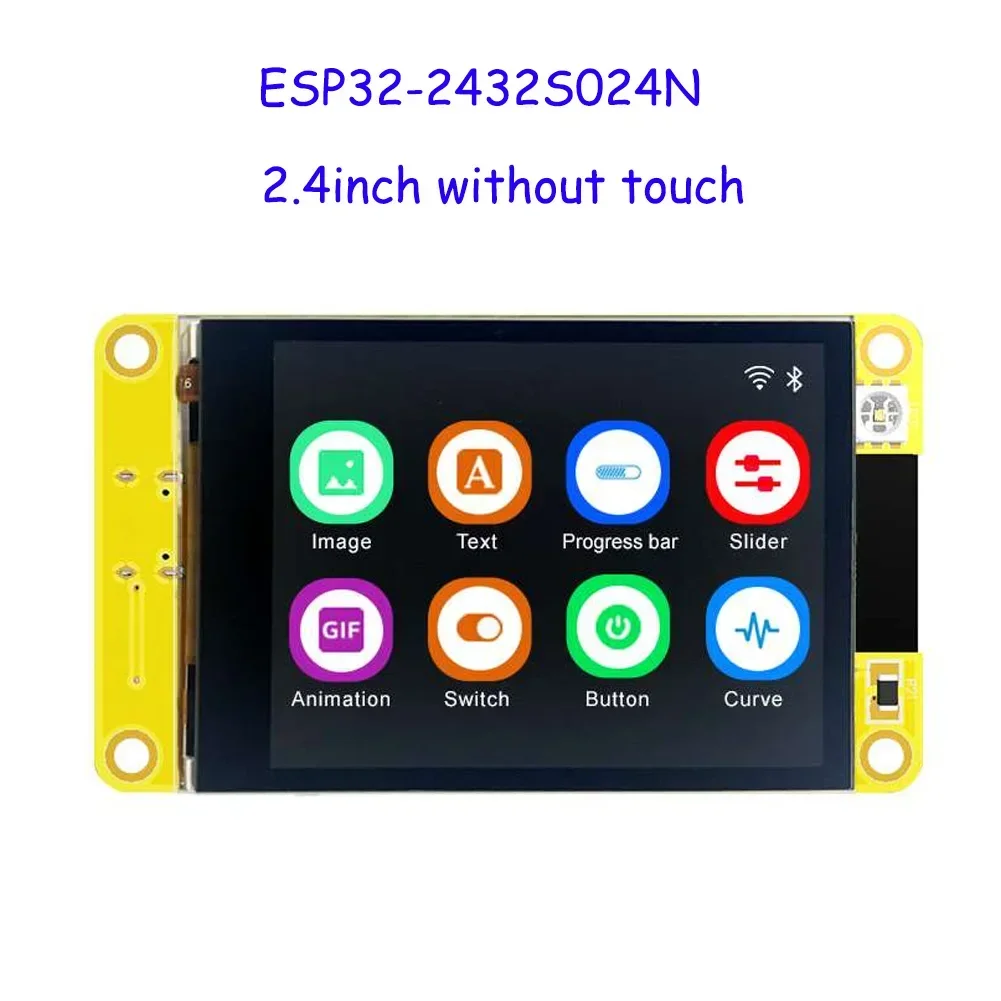 

Модуль дисплея RCmall ESP32 ESP32-S3 Плата разработки WiFi + BT 1,9 дюйма 2,4 дюйма 3,2 дюйма 4,3 дюйма 5,0 дюйма 7,0 дюйма IPS R/C сенсорный ЖК-модуль TFT