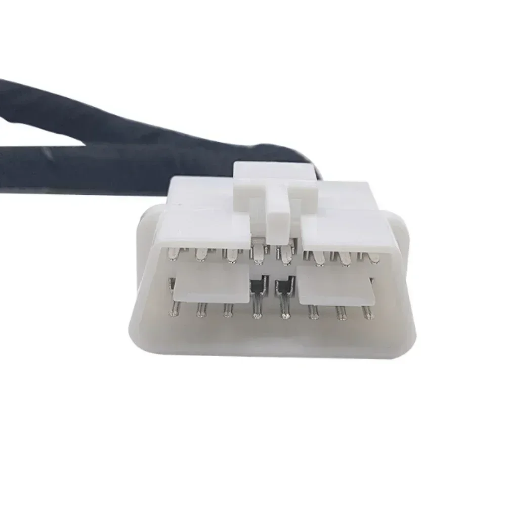 Фото НОВЫЙ DIY OBD 2 YSplitter OBDII OBD 2 1 TO 2 Y Кабель Женский 16-контактный разветвитель Удлинитель Авто Автомобильный разъем Удлинительный кабель Адаптер №5