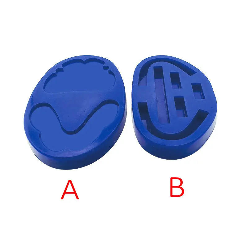 

1Piece Dental Lab Inverted Silicone Rubber Wax Rim Slim Long Shape Bite Block Individual Mold Base Denture Tray Implant Mould