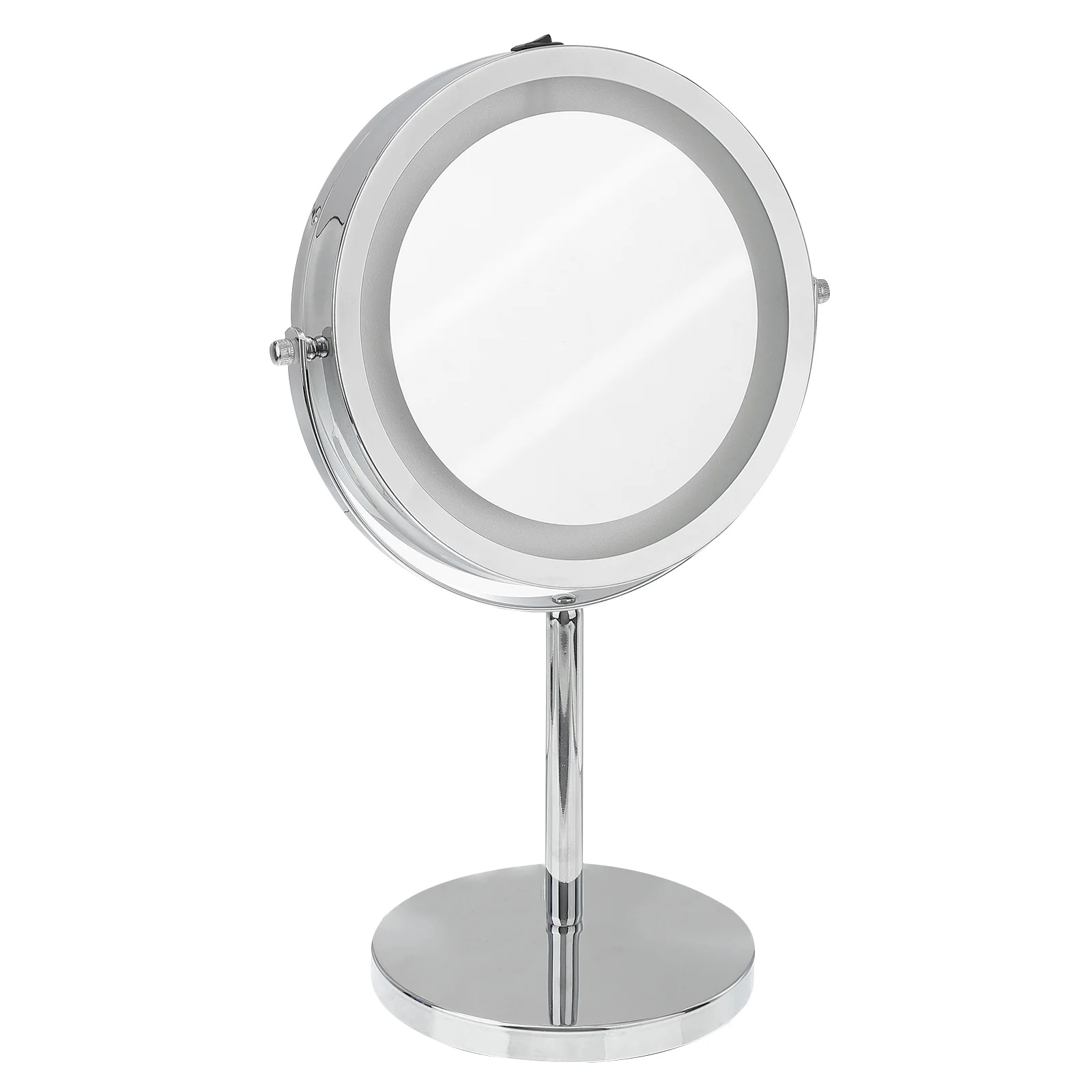 

Mirror 10X Makeup Closestandhandface Standing 360 Degree Magnification Vanity Swivel Rotation Lightsmall Free Mirro Ring