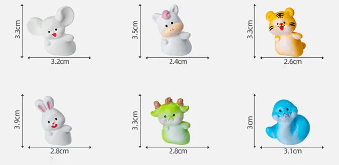

Статуэтки, миниатюры, микро-Ландшафтные украшения в виде двенадцати зодиаков, украшения для дома, декор для комнаты, стол, аксессуары «сделай сам»