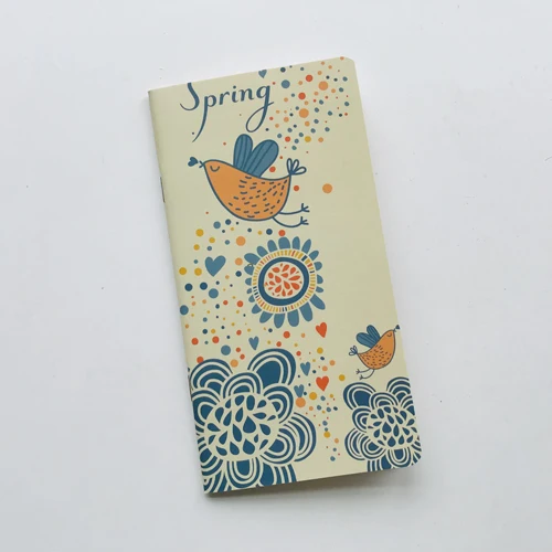 

Тетрадь с цветами и птицами 24 листа