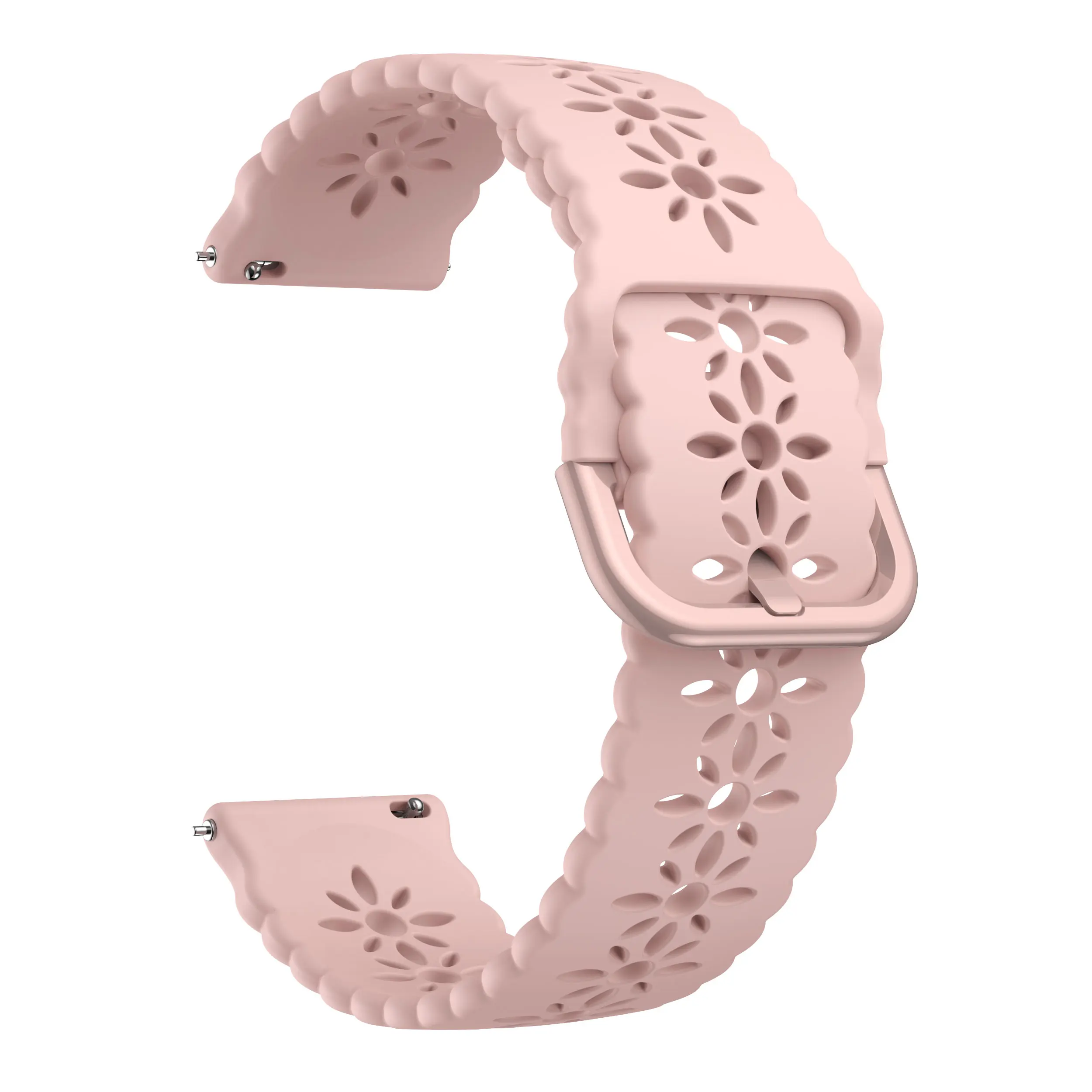 20mm 22mm Silicone Band Lace Silicone Band Women Girls Wedding Cute Romantic Lovely Strap for Samsung Huawei Amazfit Smartwatch