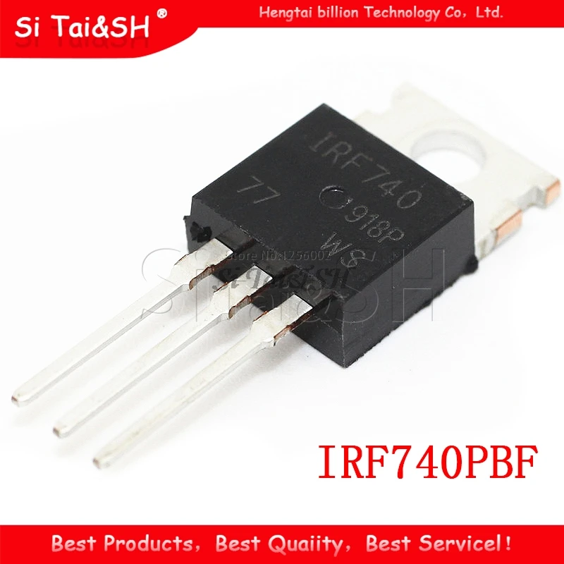 

Новые и оригинальные IRF740PBF TO220 IRF740 TO-220 IRF740P, 10 шт.