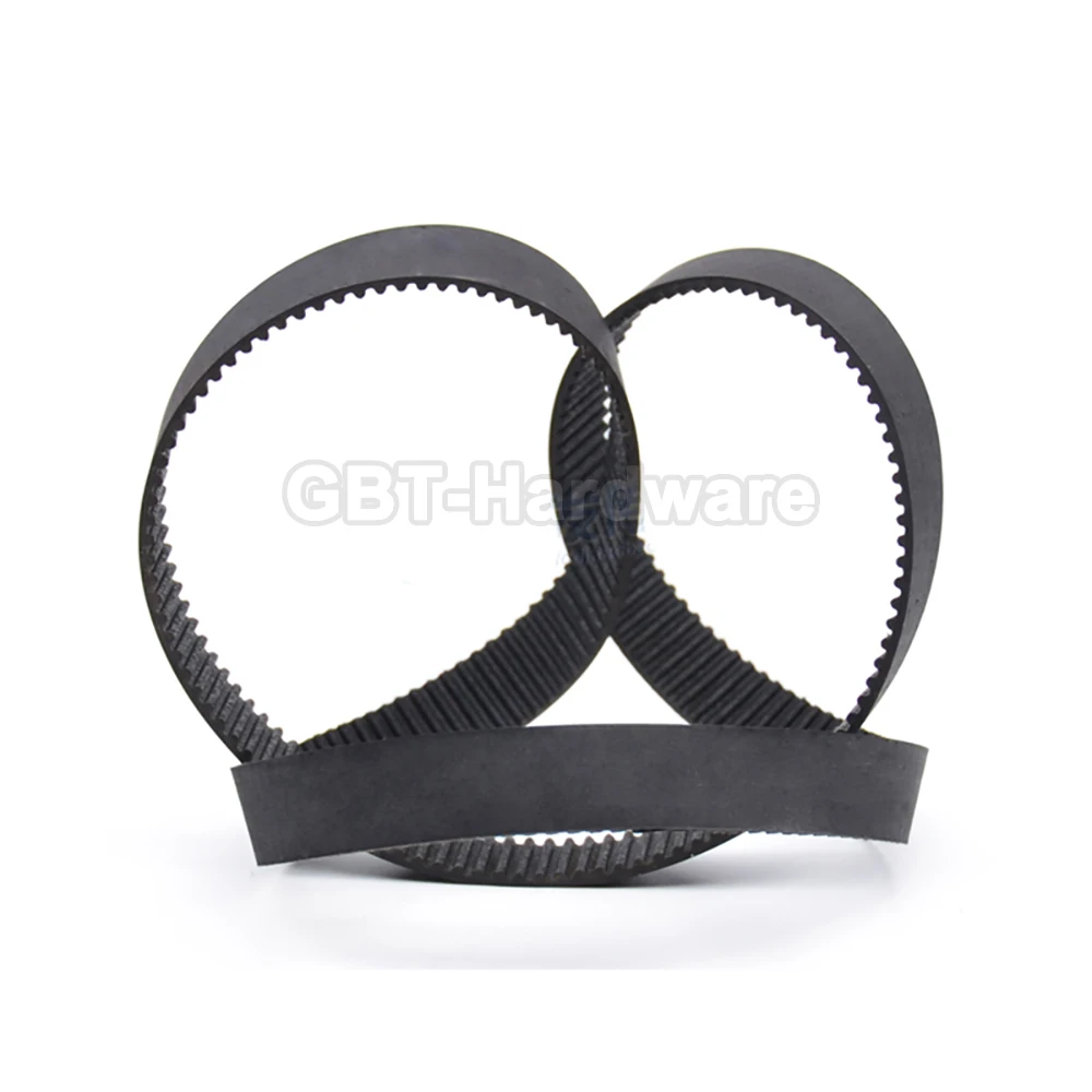 1/2/5M Closed Timing Belt Pulley 240 246 249 252 255 258 261 264 267 270 273mm Width 10/15/ 20mm Motorcycle Paper Machine |