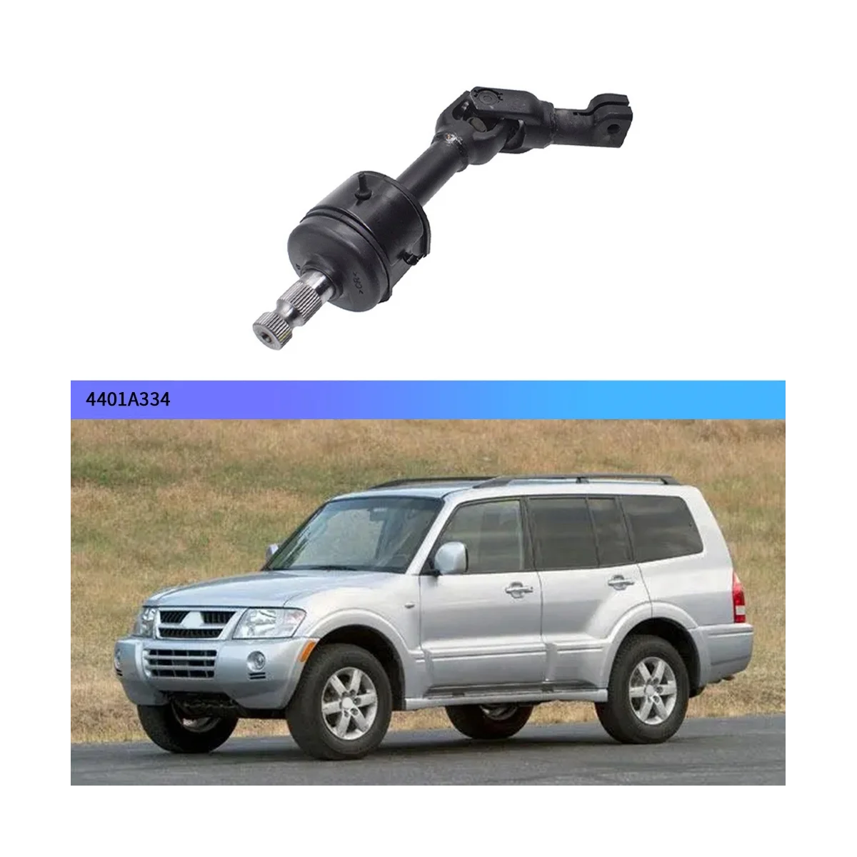 Автомобильный шарнир вала гидроусилителя для Mitsubishi PAJERO MONTERO Sport III KH4W L200 Triton V 2015 LHD