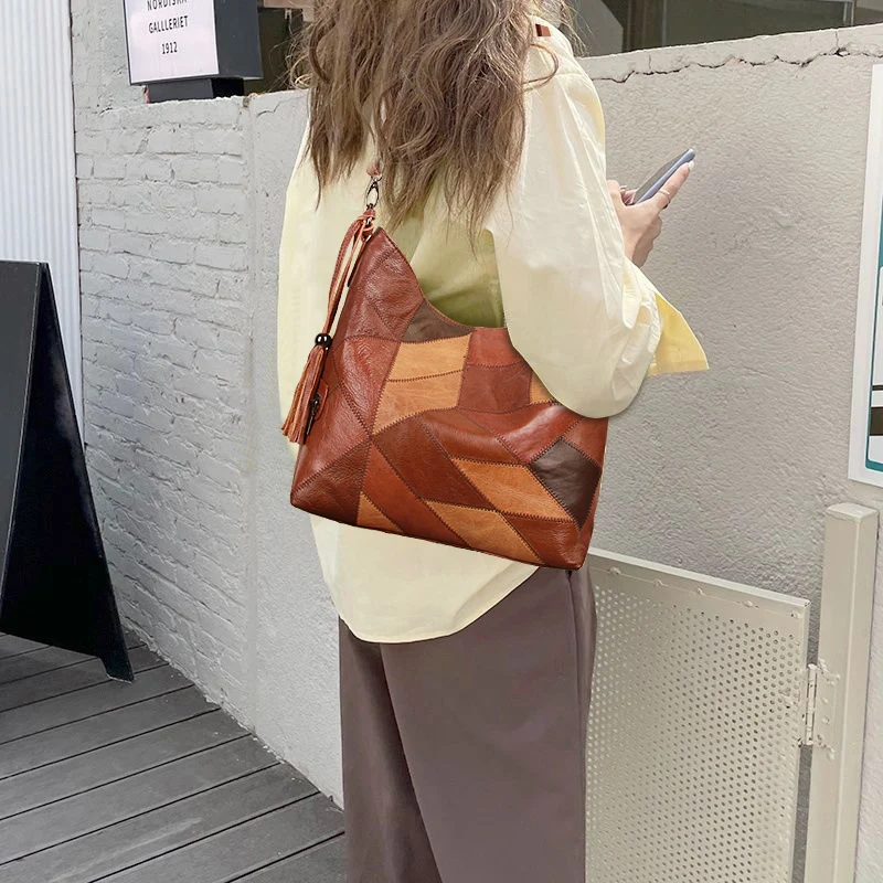 

Cobbler Legend New Vintage Handbag Women Bags Lady Genuine Leather Crossbody Shoulder Bags Female Large Capacity Top-handle Tote