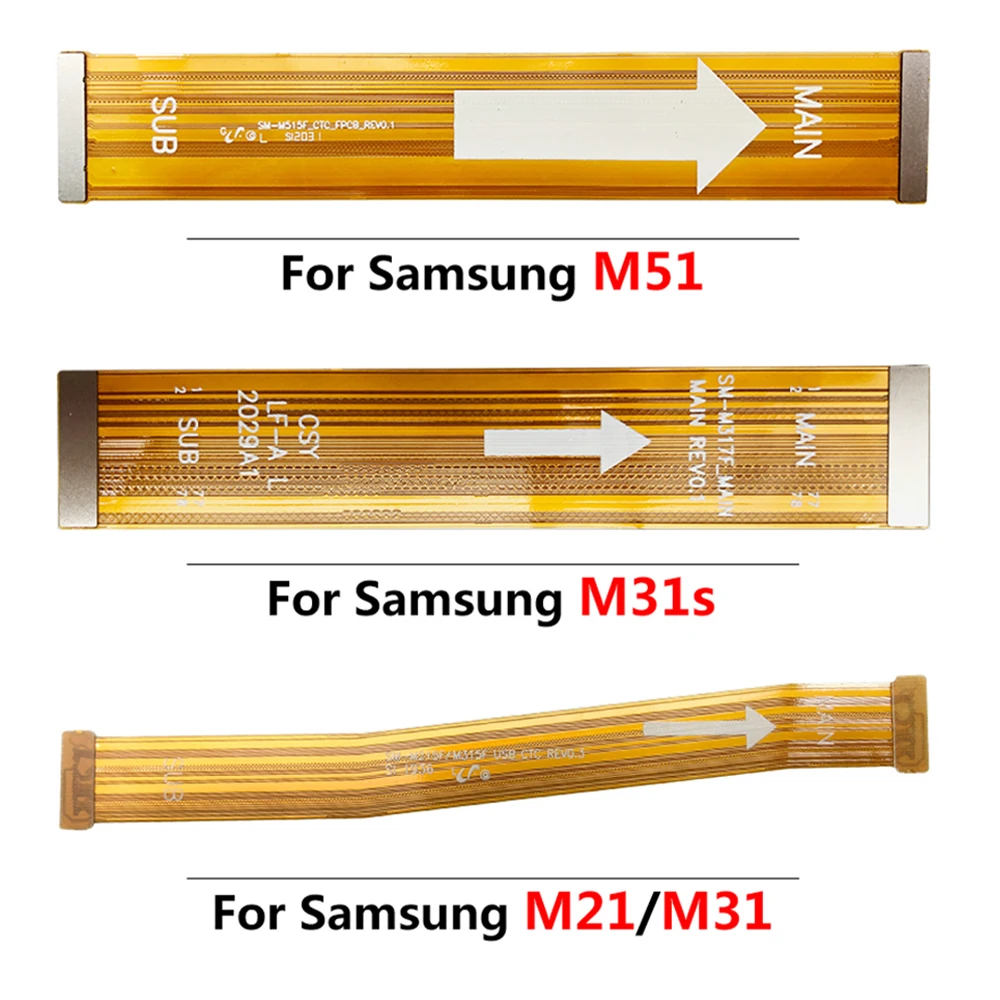 60 шт. новый для Samsung M12 M22 M53 M52 M62 M32 M21 M31 M31S M51 M10 M20 M30 разъем материнской платы гибкий