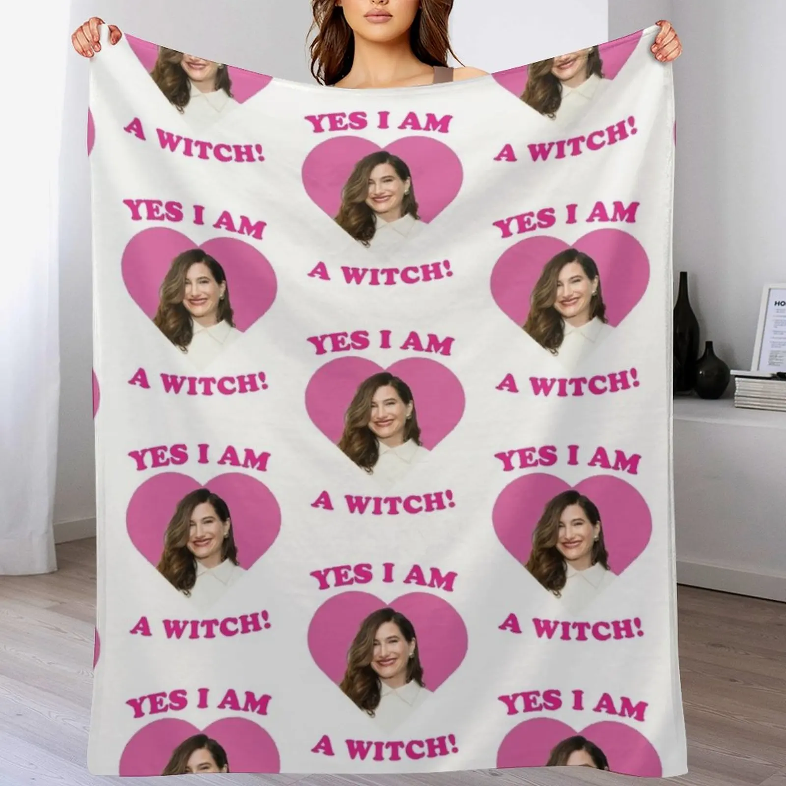 Plush плед Yes I Am A Witch Kathryn