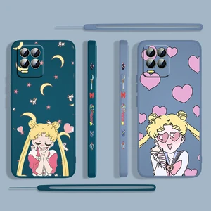 Cute Sailor Moon Girl For OPPO Realme 50i 50A 9i 8 6 Pro Find X3 Lite
GT Master A9 2020 Liquid Left Rope Phone Case Capa Cover 3.29 USD
