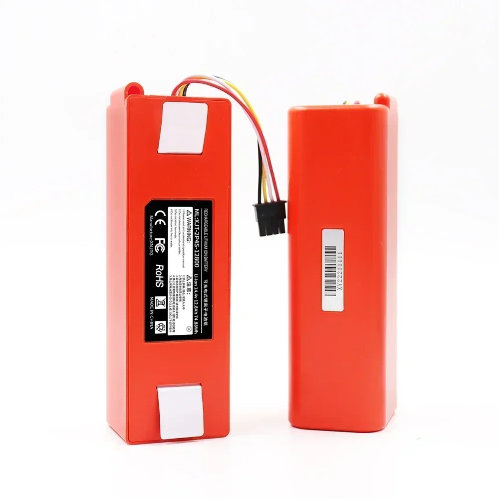BRR-2P4S-5200S 14 4 В 12800 мАч сменный аккумулятор для робота-пылесоса Xiaomi Roborock S55 S60 S65 S50 S51 S5