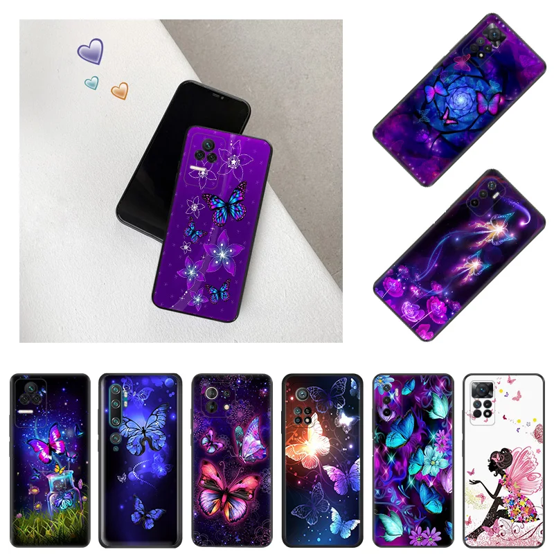 Ультратонкий черный чехол для телефона Redmi Note11 11s A1 A2 Plus K60 K50 K40 Xiaomi 14 11t 11Lite CC9Pro с