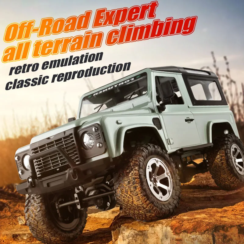 

Jeep Remote Control Off-road Simulation Land Rover Car Phone Control WIFI Camera Climbing High-speed RC Model Car