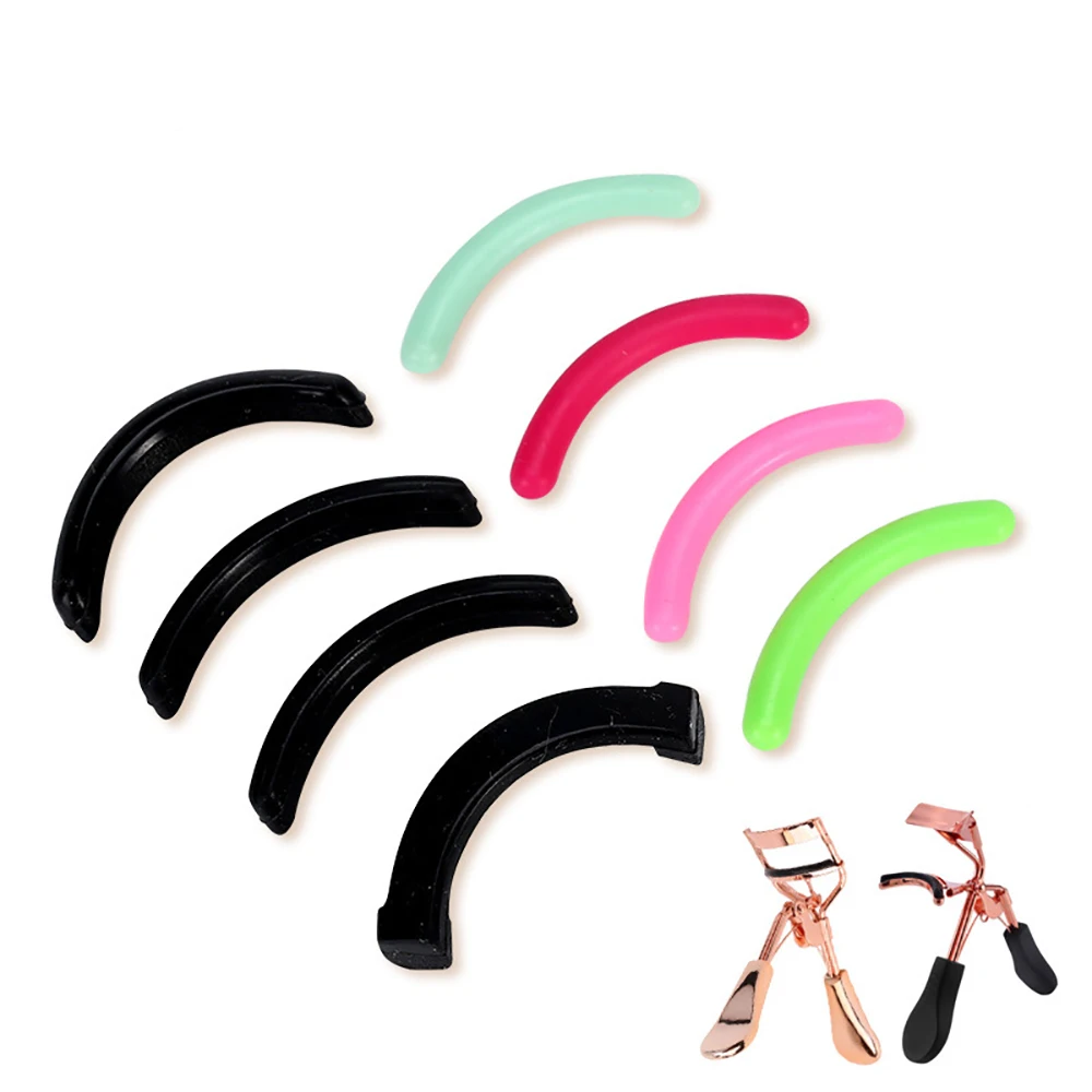 

20pcs Silicone Eyelash Curler Replacement Pads Refill Rubber Pads Lash Curling Clamp Pad Clip Mat Universal Type Makeup Tools