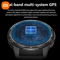 global version xiaomi mi watch s1 active smart watch gps 470mah 1 43 amoled display bluetooth 5 2 heart rate sensor blood oxygen