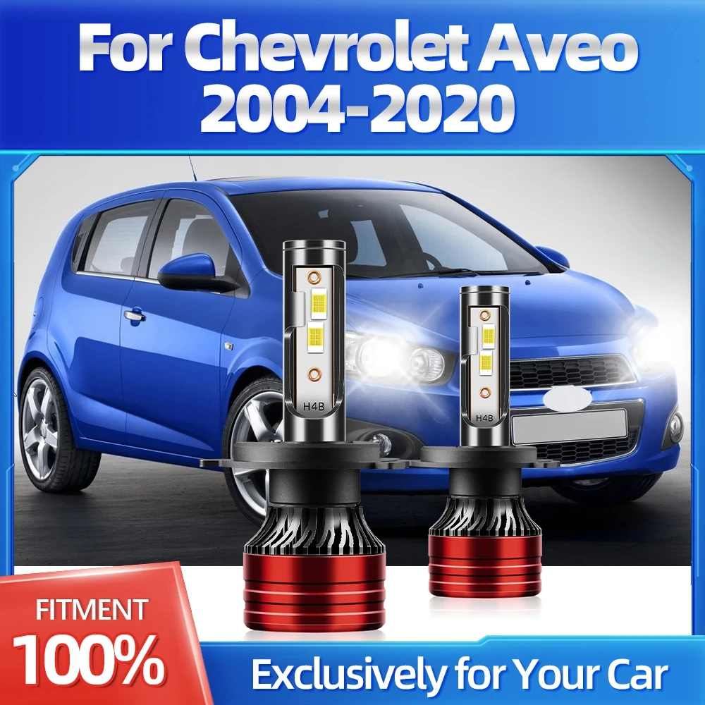 

Комплект ламп для фар KINGSOFE, 2 шт., 2004 лм, для Chevrolet Aveo 2020-