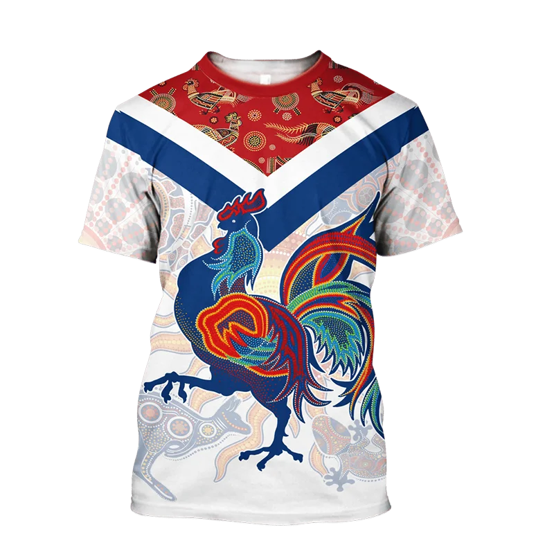 

Fighting Rooster T Shirt 3d Print T-shirt Men Women Short Sleeve Fashion Casual Men's T-shirts Graphic Tshirt Summer Loose Tops