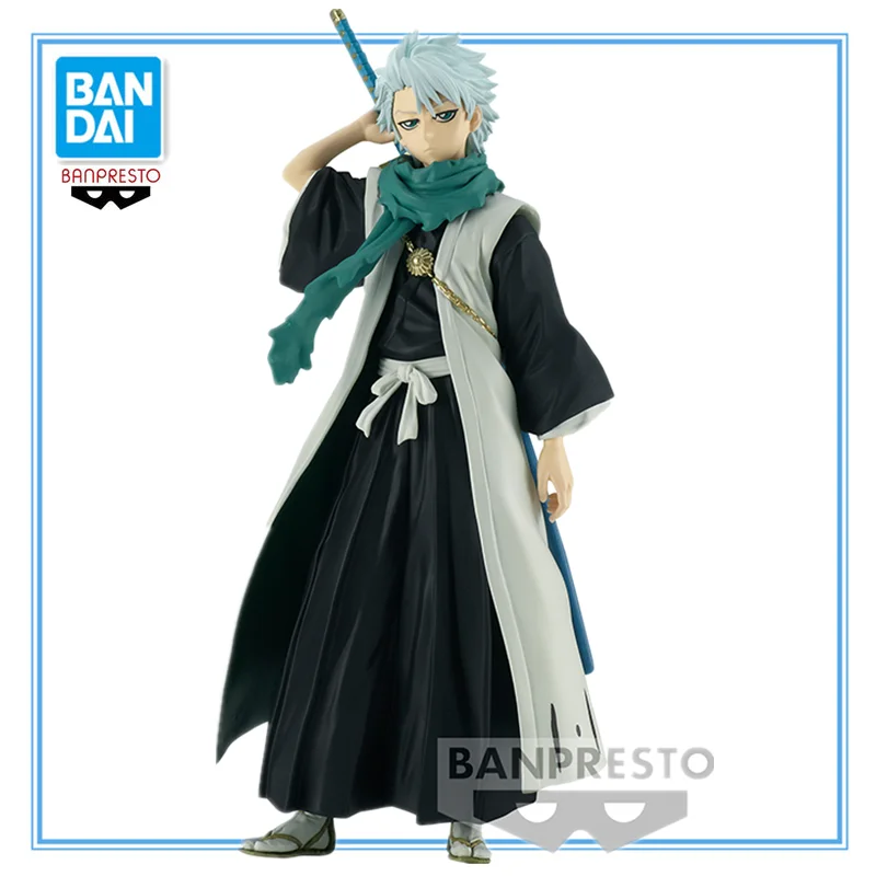 

BANDAI Banpresto BLEACH SOLID AND SOULS Hitsugaya Toushirou 14cm Anime Figure Action Figurine Collectible Model Doll Toy Gift