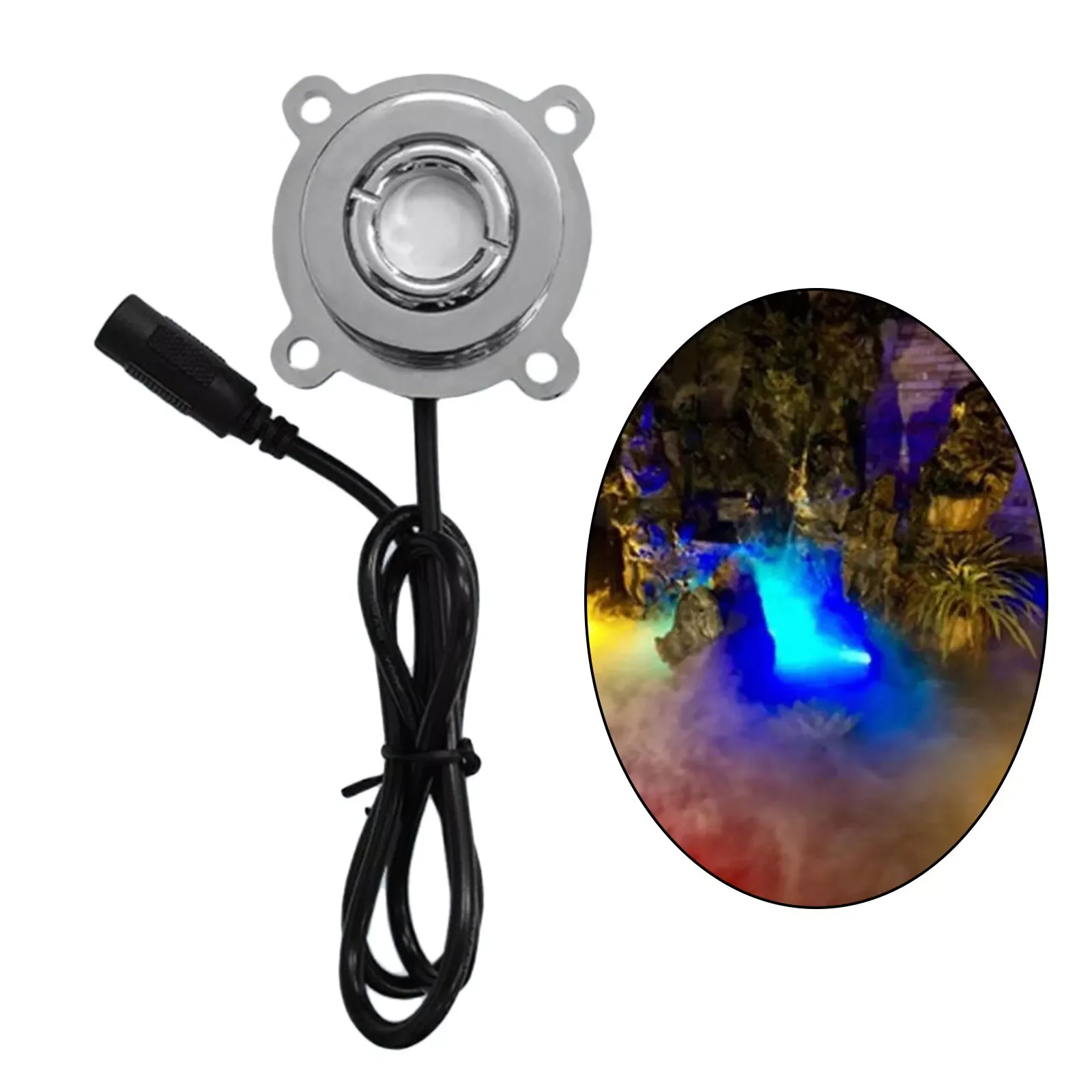 

Ультразвуковой аппарат для создания тумана с одной головкой 450 мл/ч, аксессуары для украшения мини-тумана, увлажнитель воздуха 20 Вт для сада,...