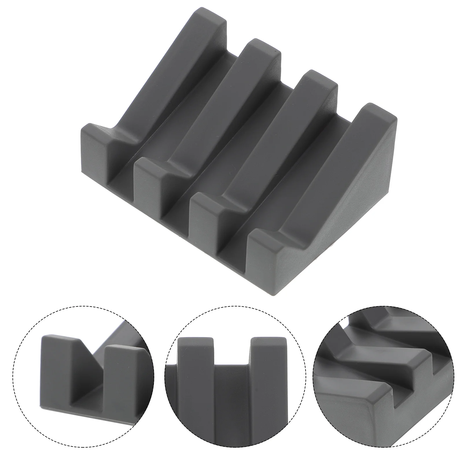 

2pcs Soap Tray Portable Multifunction Silicone Soap Dishes Drainable Soap Dish Soap Holder for Shower Bathroom Kitchen