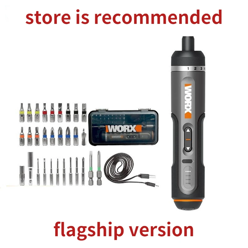 

Набор электрических отверток Youpin Worx, 4 в, WX242, умные беспроводные электрические отвертки, USB перезаряжаемая ручка, 30 Бит, наборы инструментов