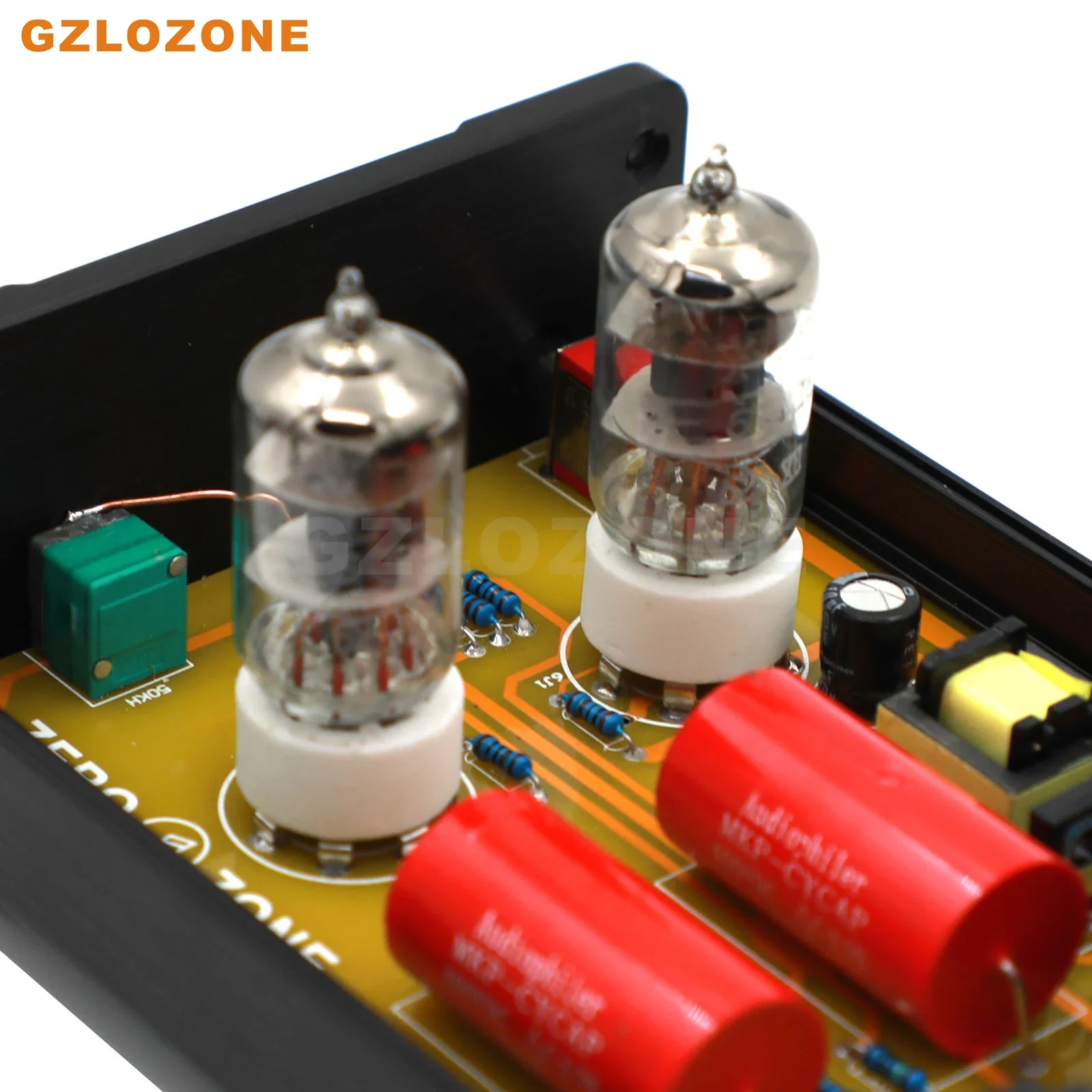 TE-01A HIFI MINI 6J1/6J2 стерео вакуумный трубчатый предусилитель с адаптером питания