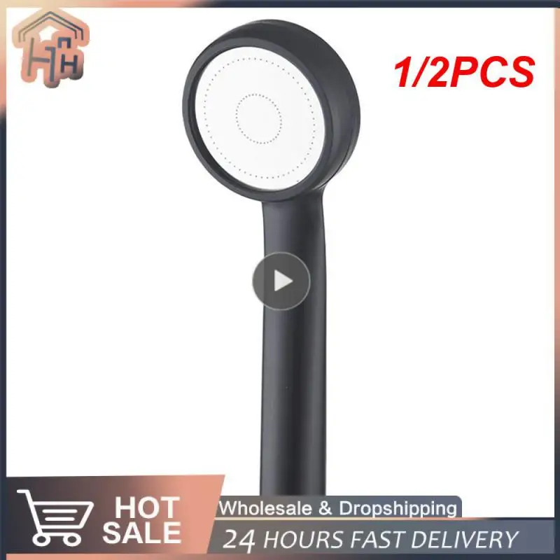 

1/2PCS Zhangji Top Quality Bathroom Rainfall Shower Head Water Saving High Pressure Nozzle Rainfall Massage Showerhead Chrome