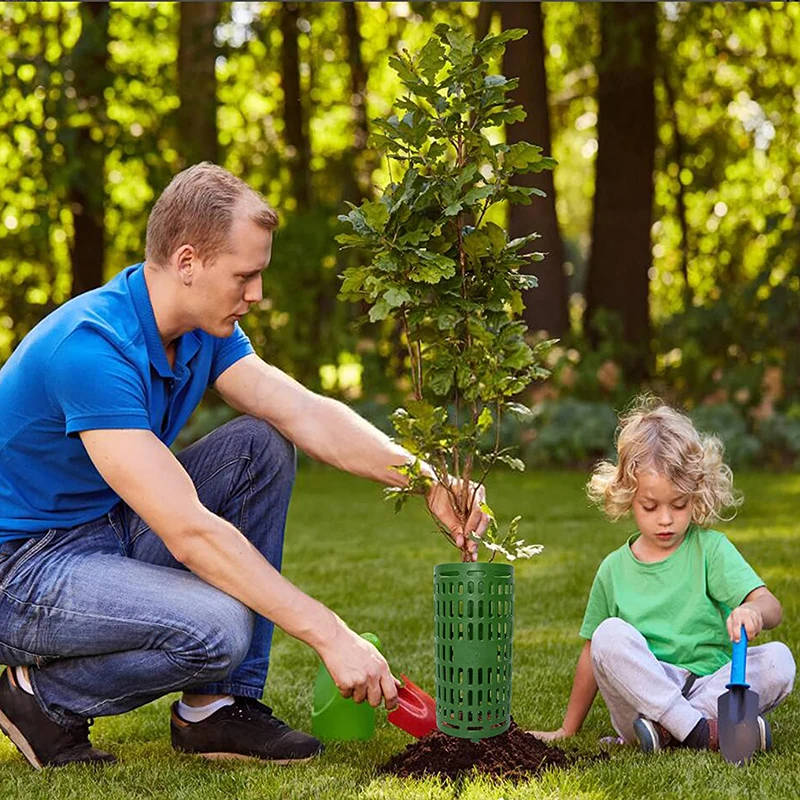 

Adjustable Bark Protector Lightweight Tree Trunk Protector Adjustable Tree Guard Sapling Fence for Farm Gardening Supplies