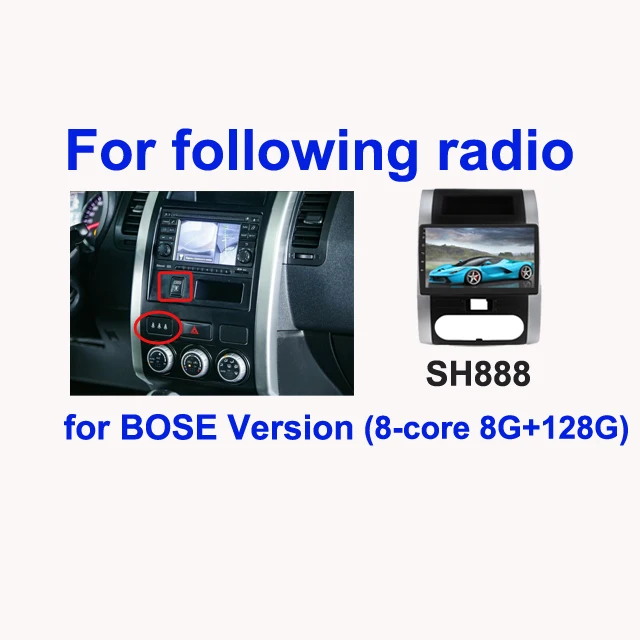 

SINOSMART 10.1" Андроид магнитола для Nissan X-Trail T31 2007–2013 | Полная панель | Поддержка BOSE 360 Камера 48EQ DSP CarPlay