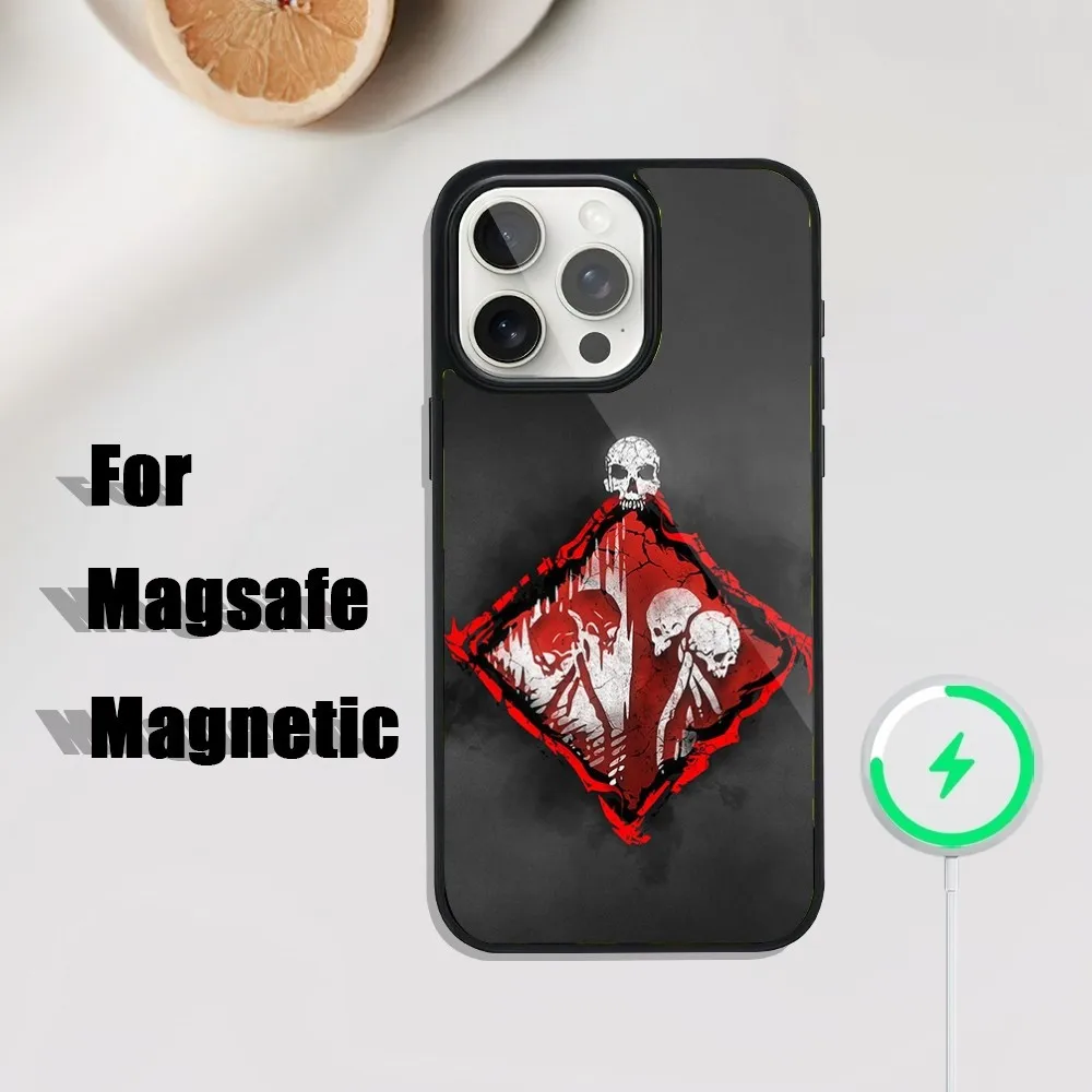 Чехол для телефона D-Dead By Game D-DaylightS iPhone 16 15 14 13 12 11 Plus Pro Max Mini Magsafe с магнитной